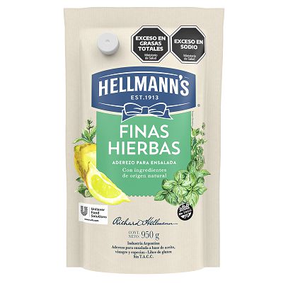 HELLMANNS ADER FINAS HIERBAS 8X950G - 