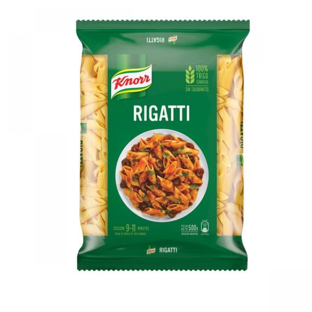 Fideos Rigatti Knorr 15x500G (Exclusivo de Argentina)