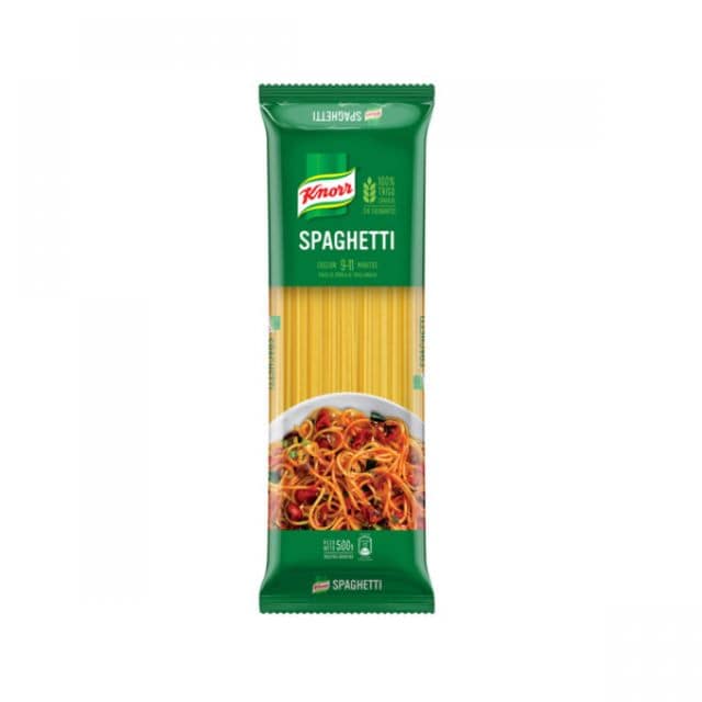 nieve Menos adverbio Unilever Food Solutions | Fideos Spaghetti Knorr 20x500G