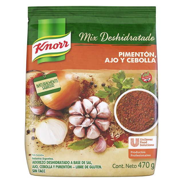 Sazonador Mix Sabor Pimenton Knorr 6X470G - 