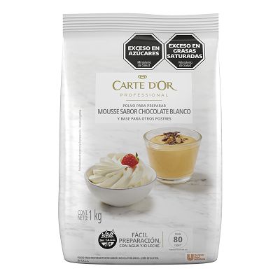 CARTE DOR MOUSSE BLAN SIN TACC BAG 6X1KG - 