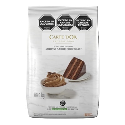 CARTE DOR MOUSSE DE CHOCOLATE 6X1KG