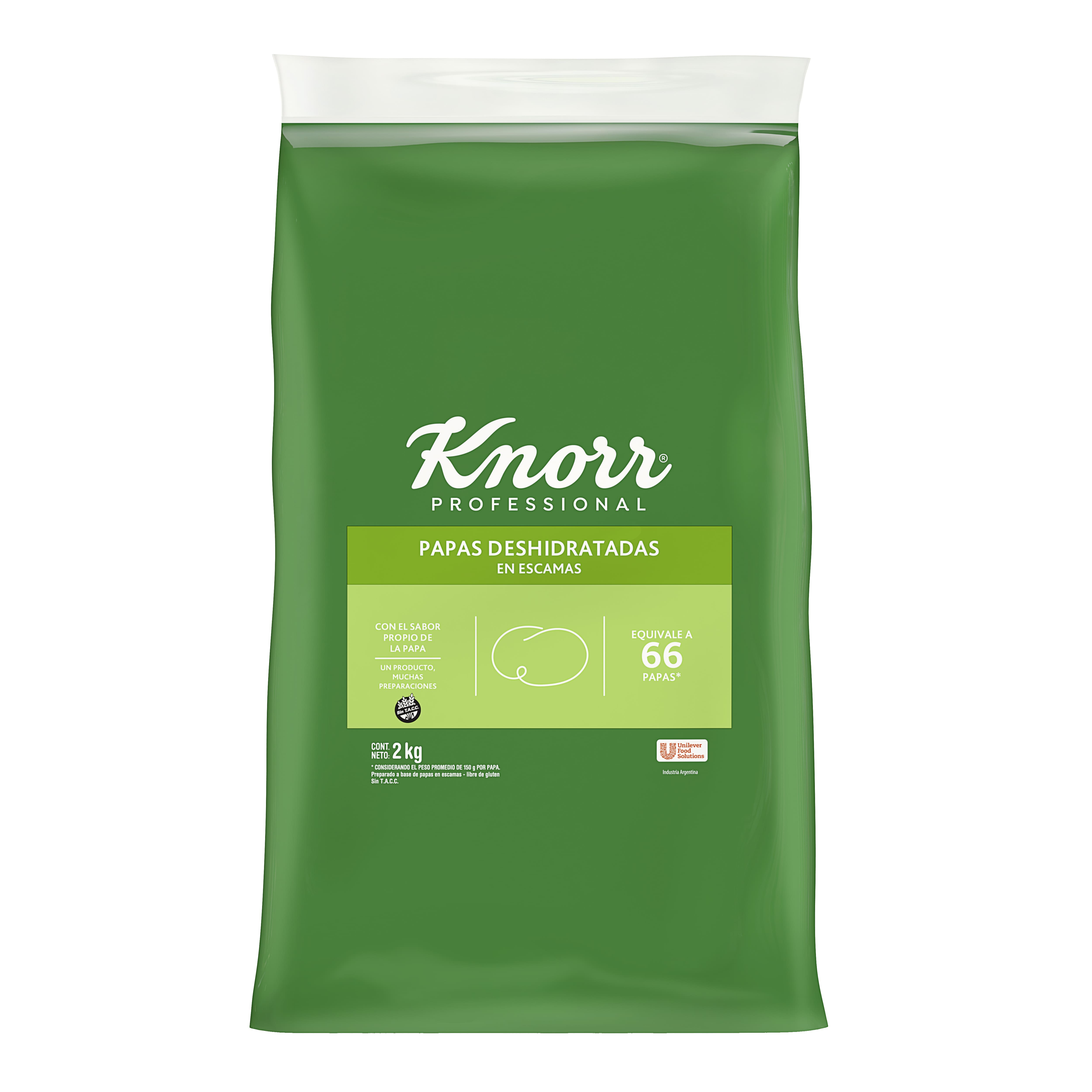 Escamas de Papas Deshidratadas Knorr 6x2 KG