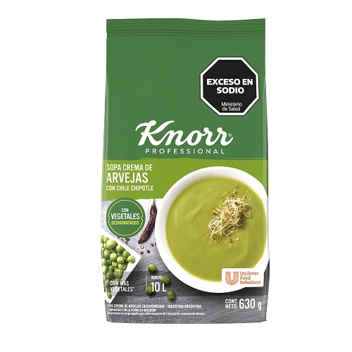 KNORR SOPA CR ARV C CHILE BLS 6X630G - 