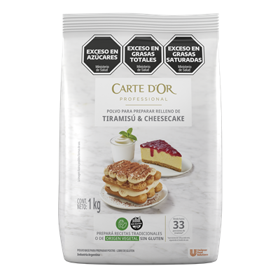 Tiramisú & Cheesecake Carte D’or 6X1KG
