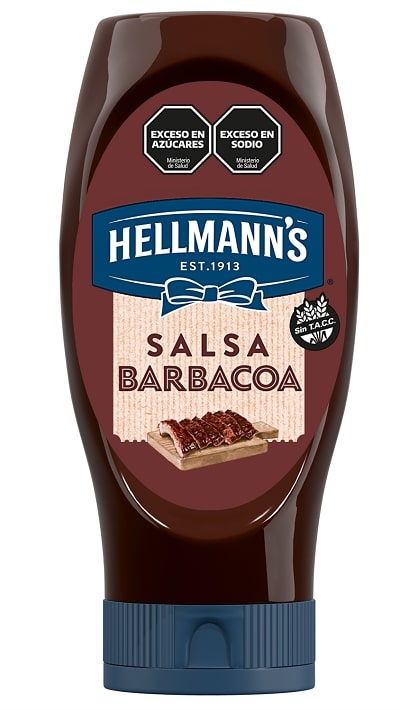 Barbacoa Hellmann's Squeeze 24x400G - 