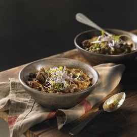 Cazuela de garrón y arroz Cazuela de garrón y arroz