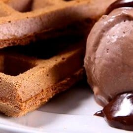 Helado de Brownie Helado de Brownie