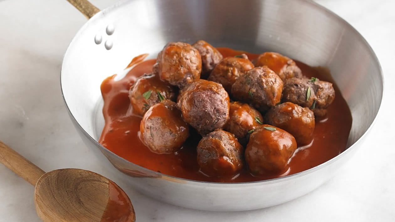 Albóndigas en salsa sin TACC