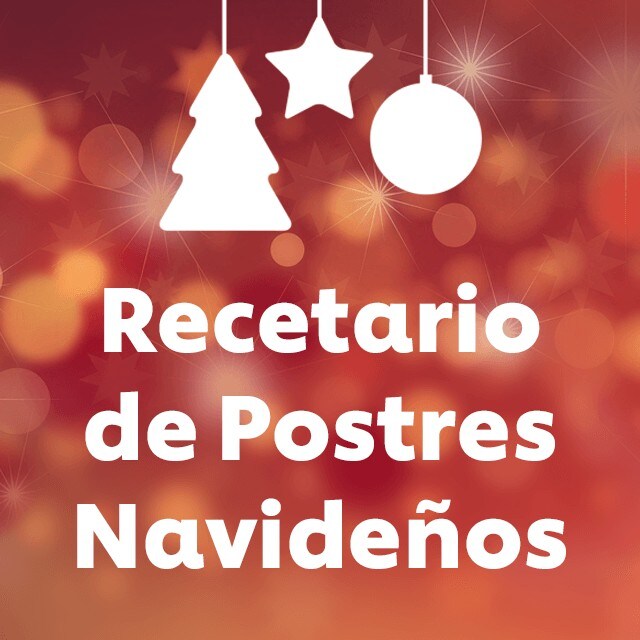 Recetario de Postres Navideños Recetario de Postres Navideños