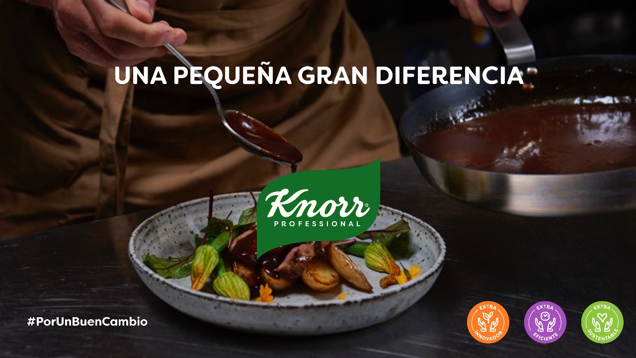 Un pequeño cambio puede hacer una gran diferencia, conocé lo nuevo de Knorr Professional