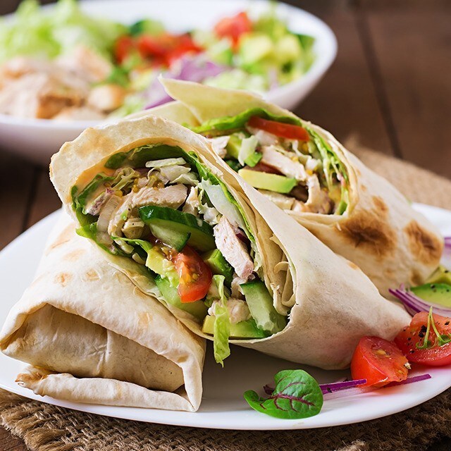 Wrap: el plato fresco ideal para take away y delivery Wrap: el plato fresco ideal para take away y delivery