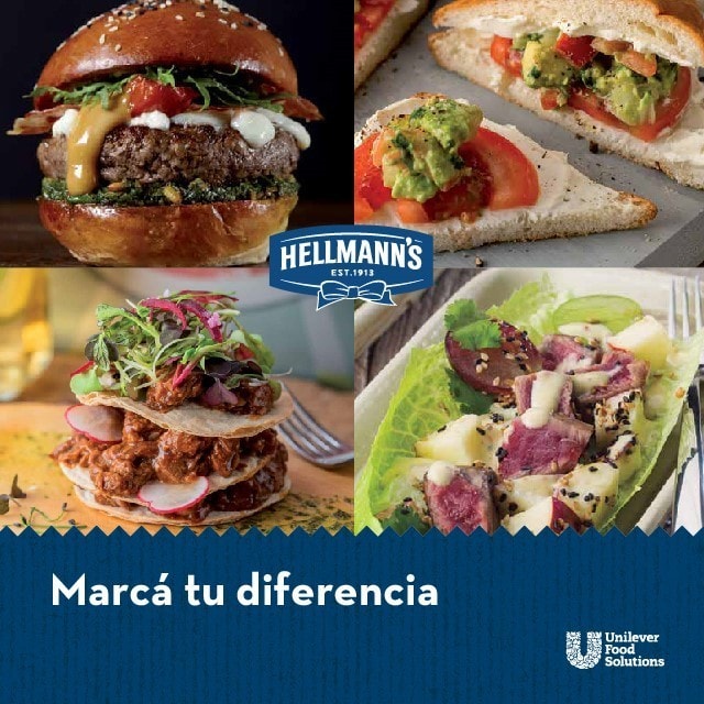 Recetario auténtico: marcá la diferencia con Hellmann´s.