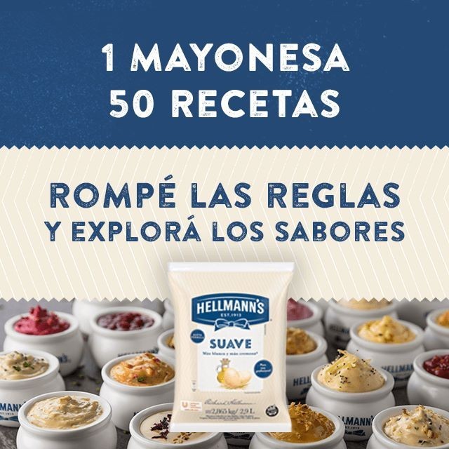 Rompé reglas con hellmann's