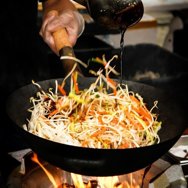 Cocina China: salteado y comida callejera