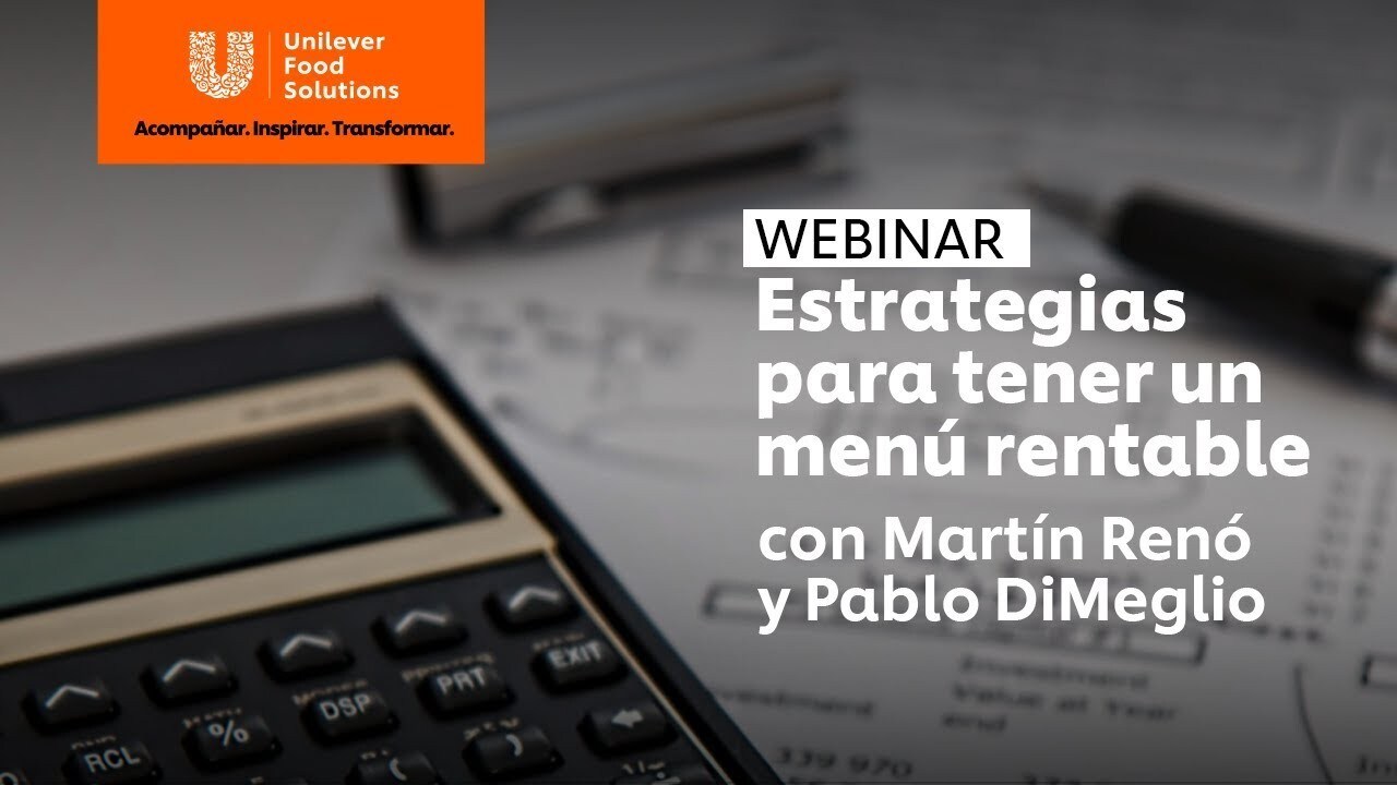 Estrategias para tener un menú rentable