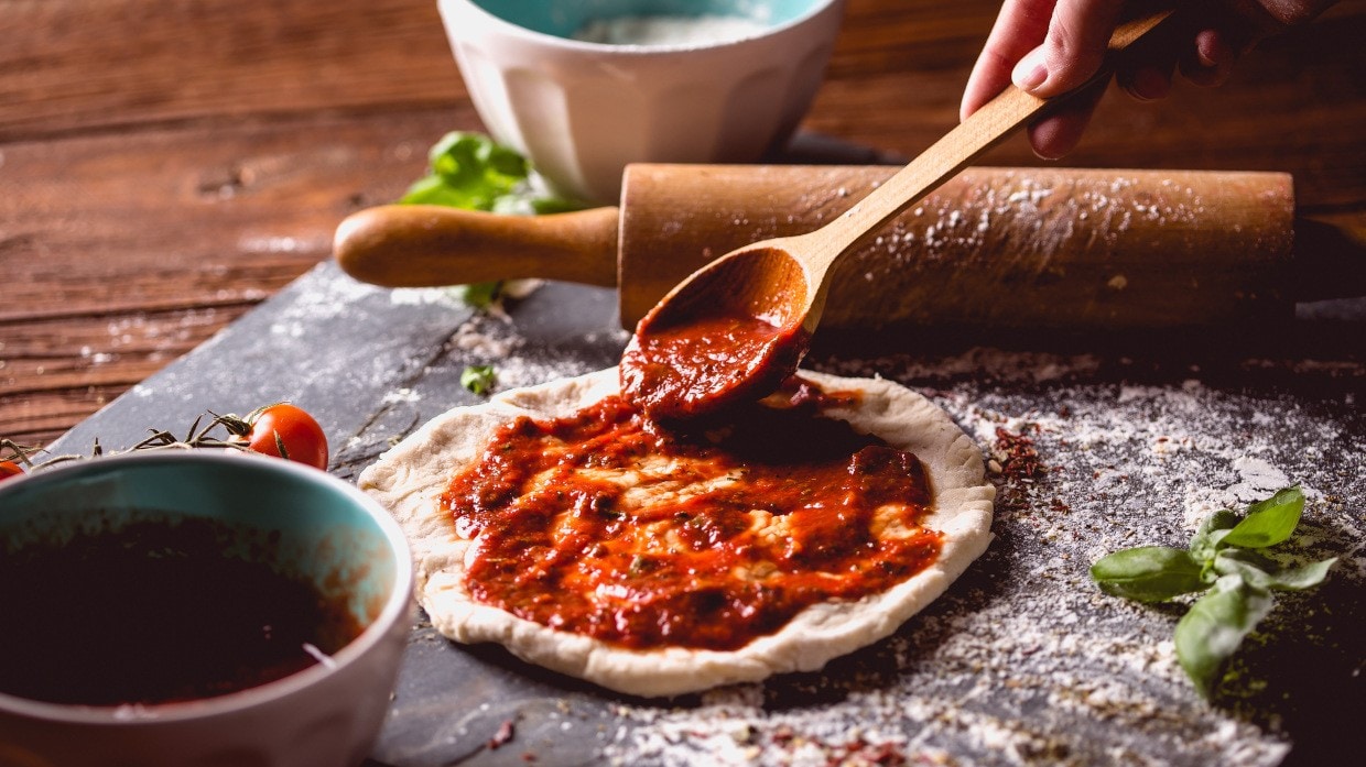 pizza estilo napolitana