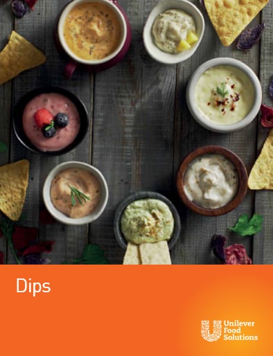 Variedad de Dips para todos los gustos.