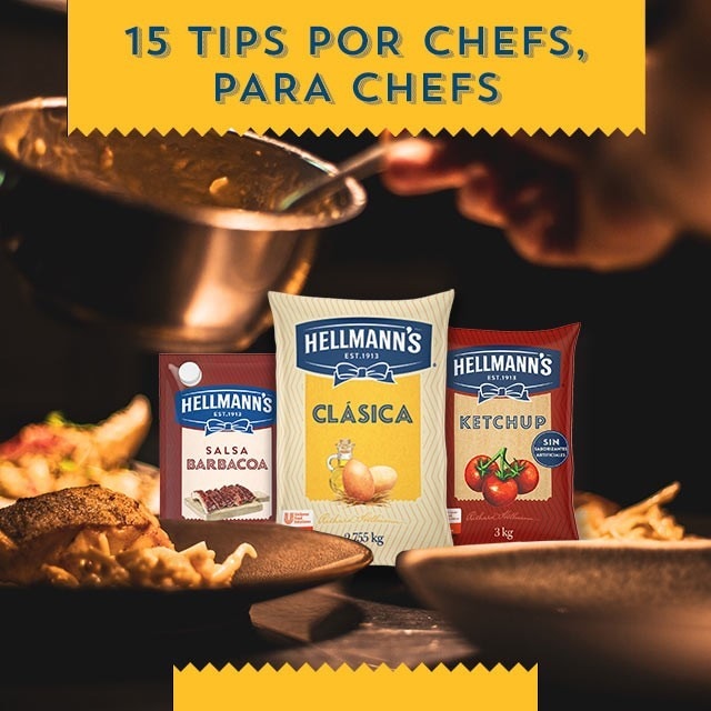 Ebook  15 consejos para tu restaurante de 15 chef internacionales.