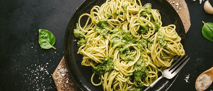 Plant-based pasta dish