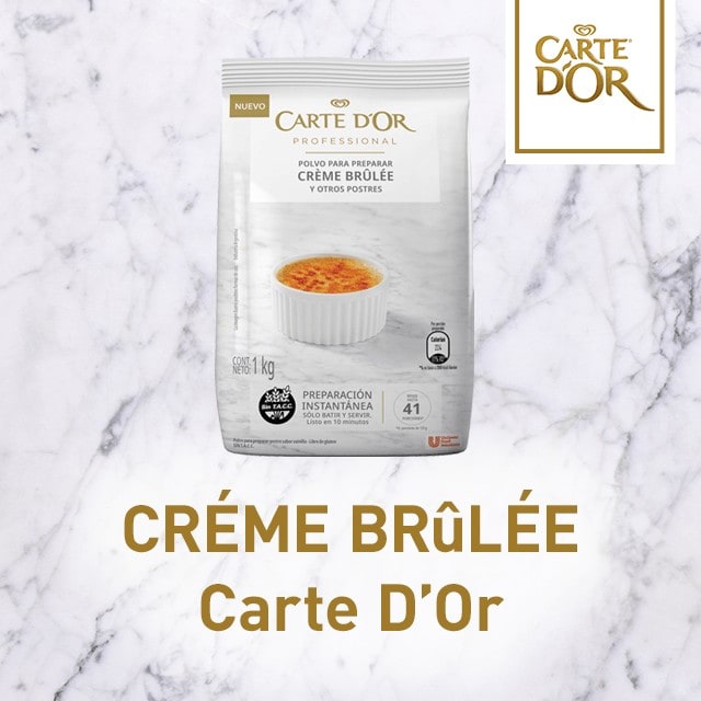 ¡Te compartimos esta receta de Créme Brûleé de naranja! 