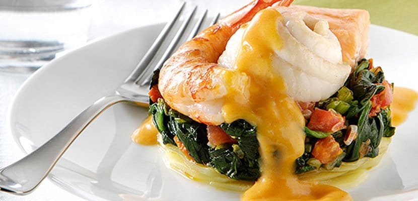 Aderezos para comidas, aderezos, salsa golf, langostino, hellmann’s