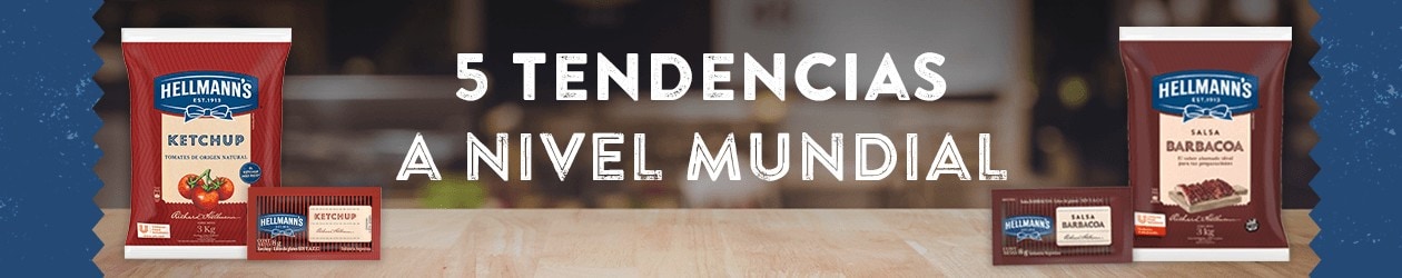 Cinco tendencias del mundo para usar la Salsa Barbacoa y el Kétchup