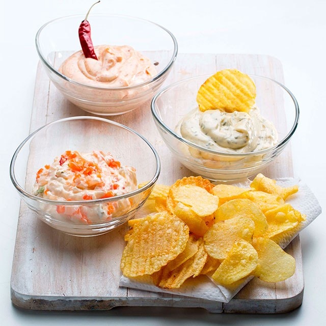Dips con mayonesa